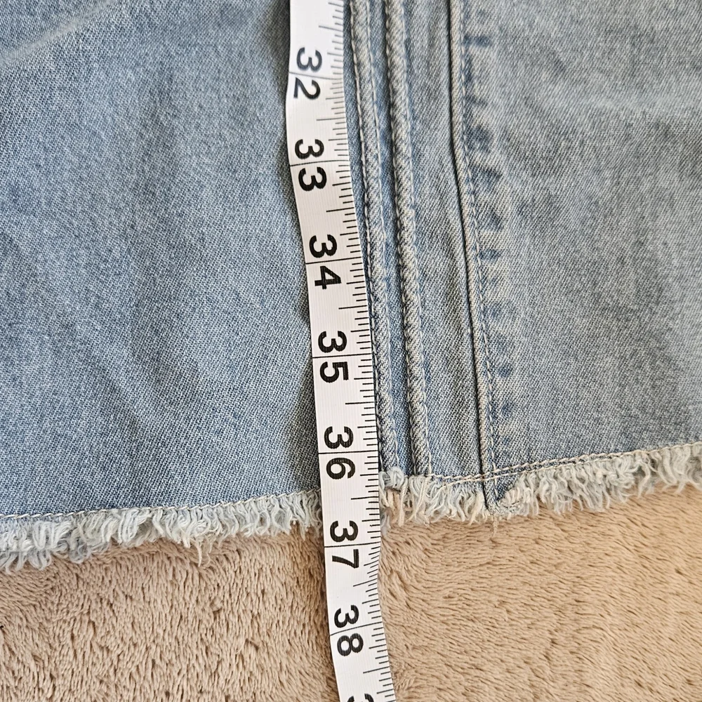 Denim Maxi Skirt - Picture 4 of 7
